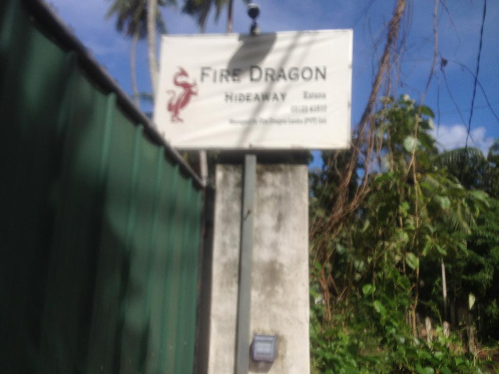 Fire Dragon Hideaway Hotel Negombo Exterior foto